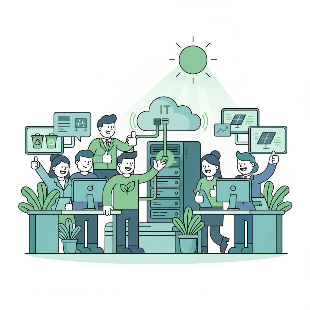 Informatique verte entreprise